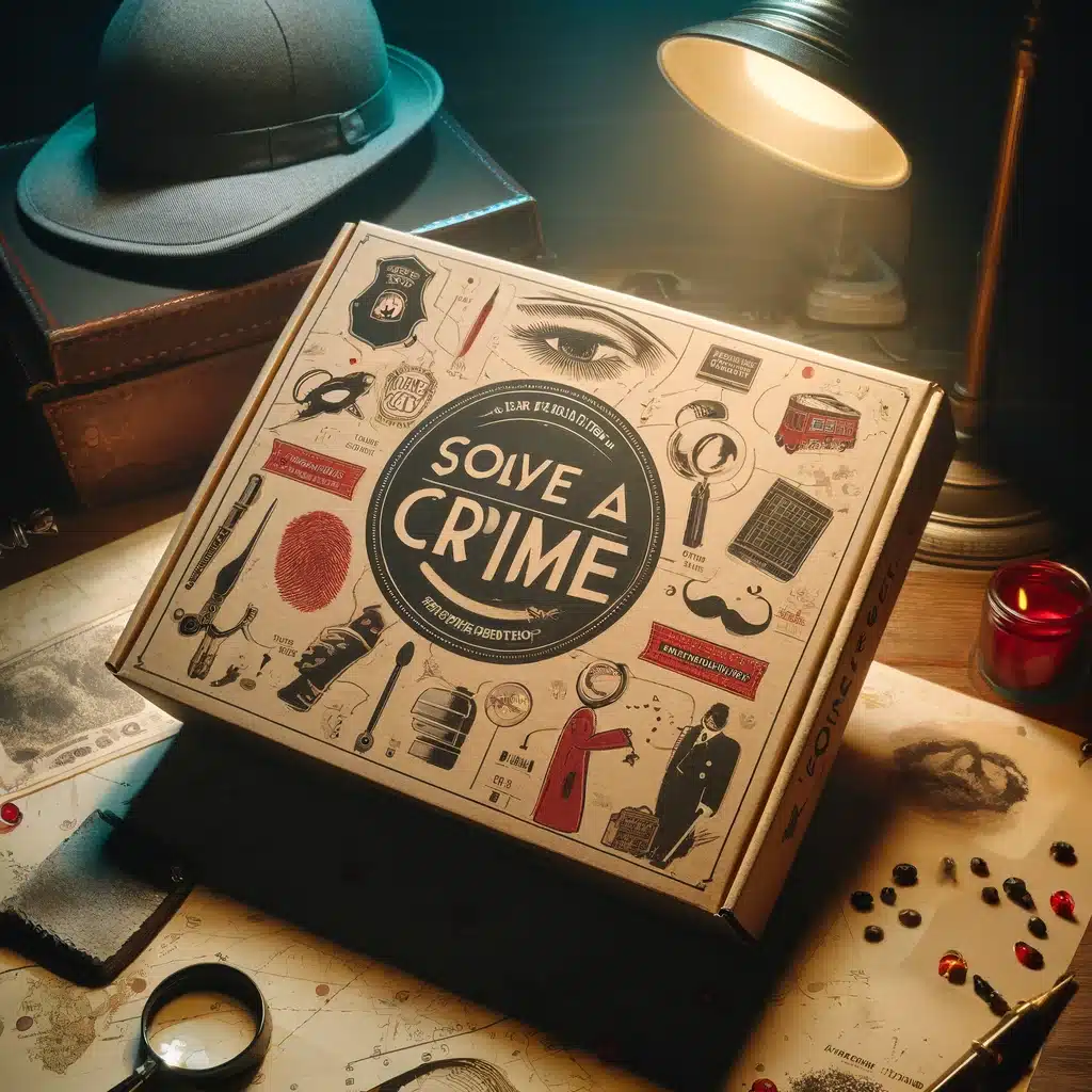 Solve a Crime Subscription Box: Experience the Thrill